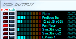 VanBasco Midi Output detail